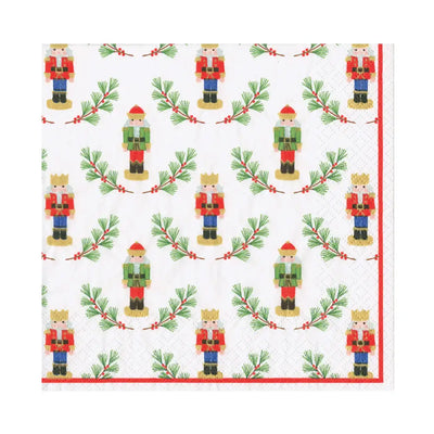 Caspari Napkin - Little Nutcracker (20 Pack) - Seasonal >>