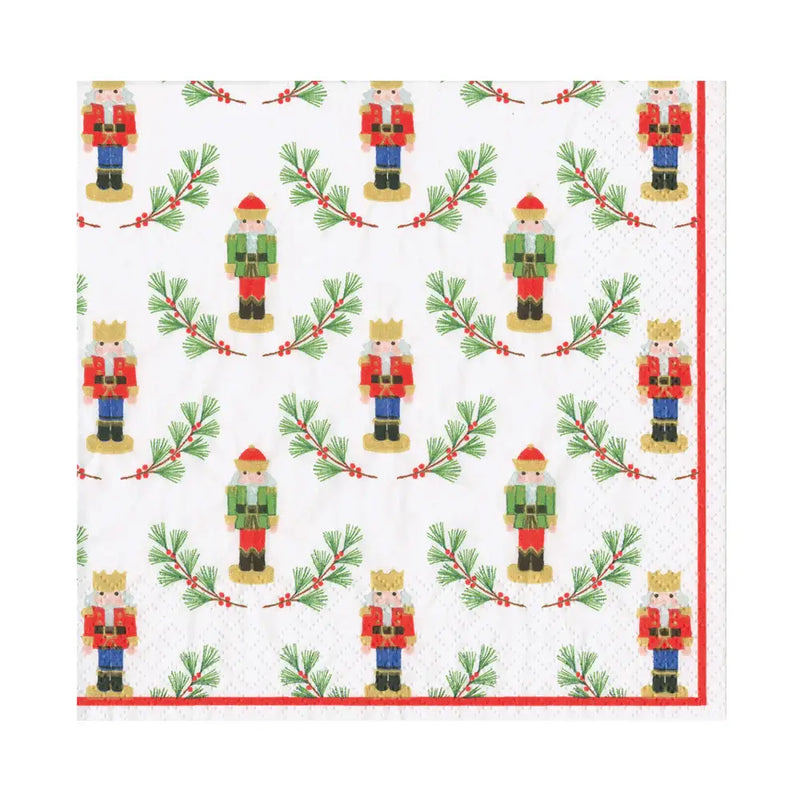 Caspari Napkin - Little Nutcracker (20 Pack) - Seasonal >>