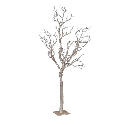 Champagne Gold Glitter Twig Tree 81cm Seasonal >> Christmas