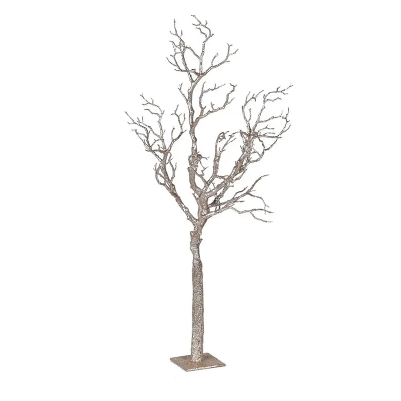 Champagne Gold Glitter Twig Tree 81cm Seasonal >> Christmas