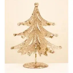 Champagne Sparkle Mini Tree 13cm - Seasonal & Holiday