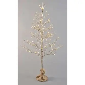 Champagne Twig Tree With Lights - 4ft or 6ft - 4ft