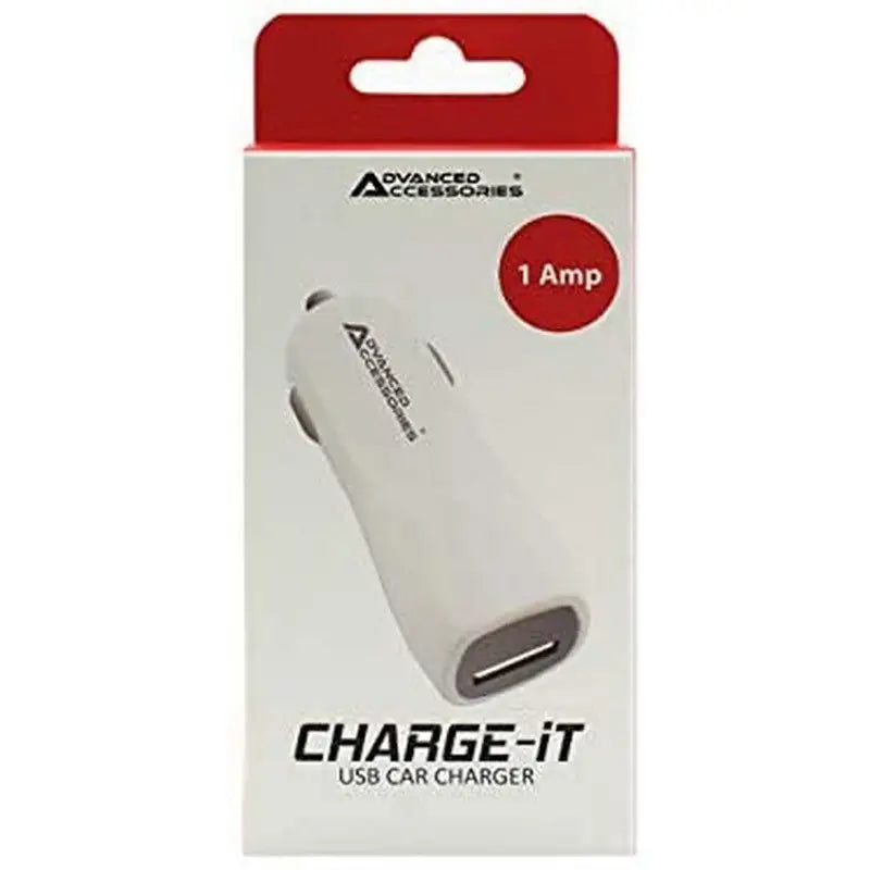 Charge-It 1Amp Car Charger Usb Port Adapter - Compatible