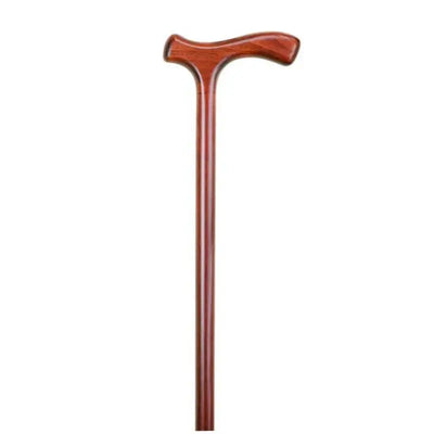CHARLES BUYER 38’’ BROWN WALKING STICK WITH CRUTCH