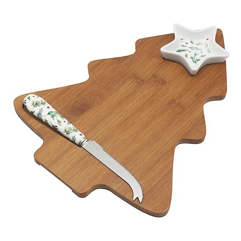 Cheese Set Bamboo - Seasonal >> Christmas >> Tableware