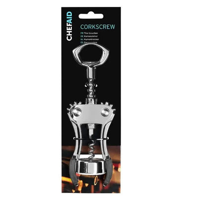 Chef Aid Bottle Opener with Corkscrew - Kitchenware >>
