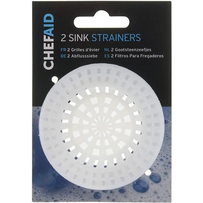 Chef Aid Plastic Sink Strainers - 2 Pack - Kitchenware
