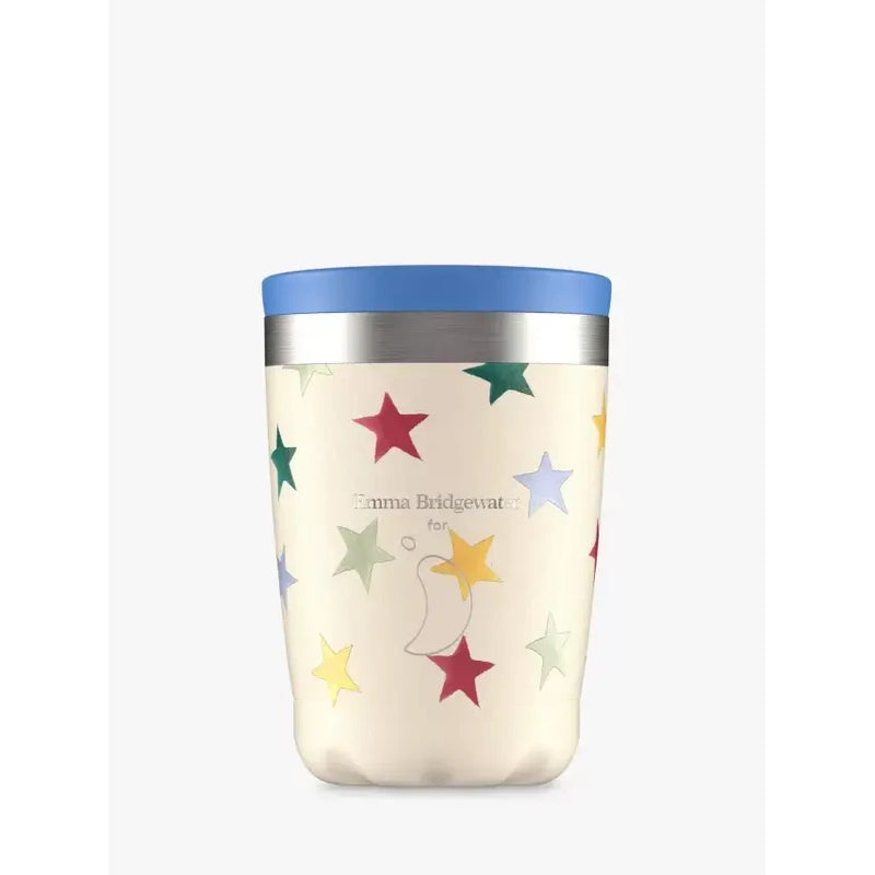 Chilly’s Polka Stars - 500ml Bottle OR 340ml Coffee Cup