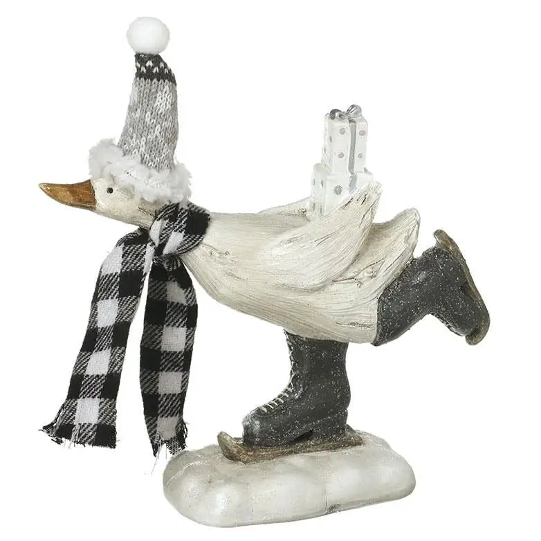 Christmas Duck With Hat & Scarf - 2 Designs Available