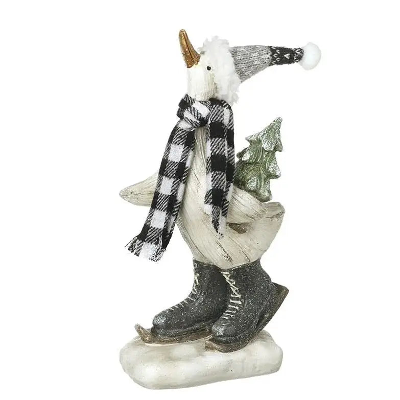 Christmas Duck With Hat & Scarf - 2 Designs Available