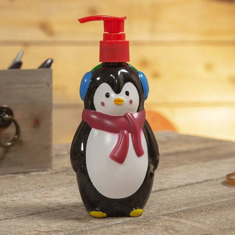 Christmas Novelty Hand Soap - 5 Designs - Penguin - Liquid