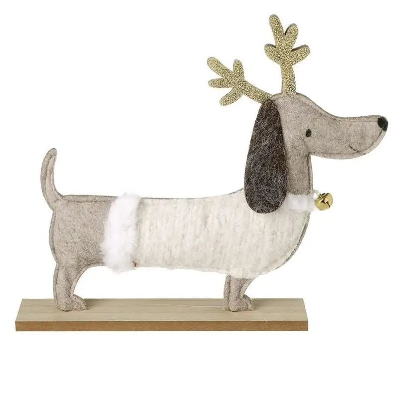 Christmas Sausage Dog 28x35cm - 2 Designs Available