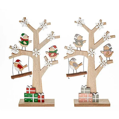 Christmas Wooden Craft Birdie Tree (1 SENT - 2 Designs) -