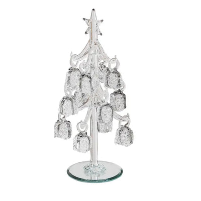 Clear Glass Tree With Presents - Christmas >> Decorations