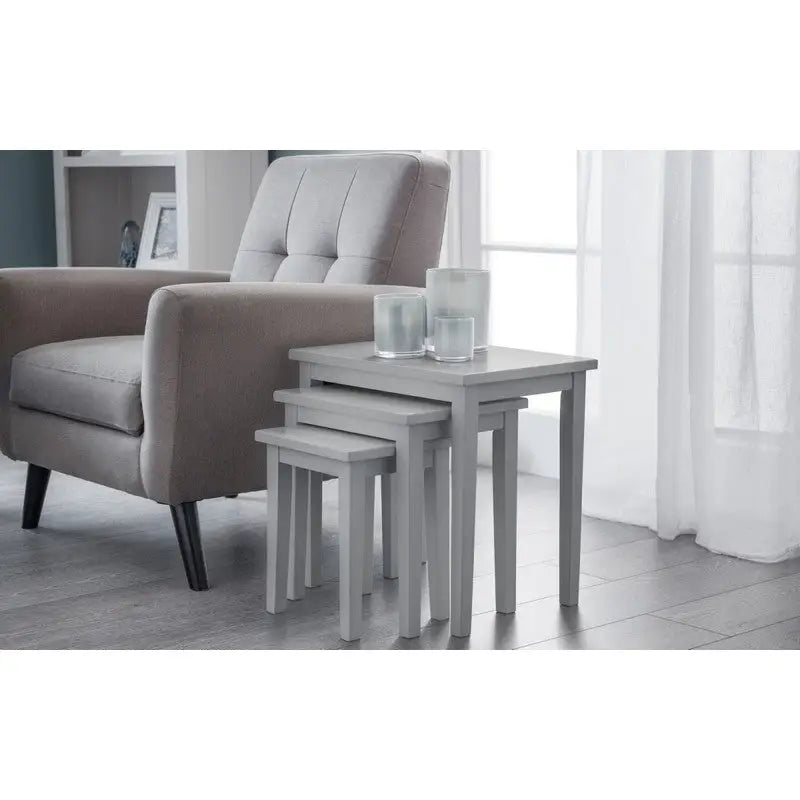 Cleo Nest of Tables - Lunar Grey - Occasional Furniture