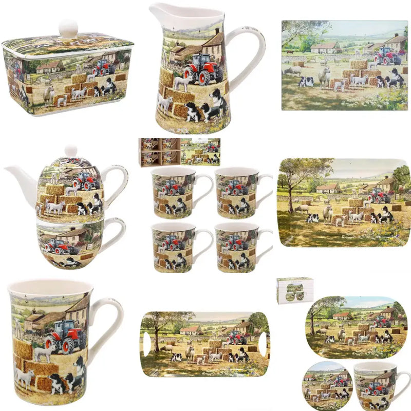 Collie & Sheep Range - Mugs Trays Jugs and more