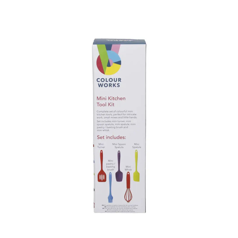 Colourworks Mini Silicone Utensils Set 5-Piece - Kitchenware