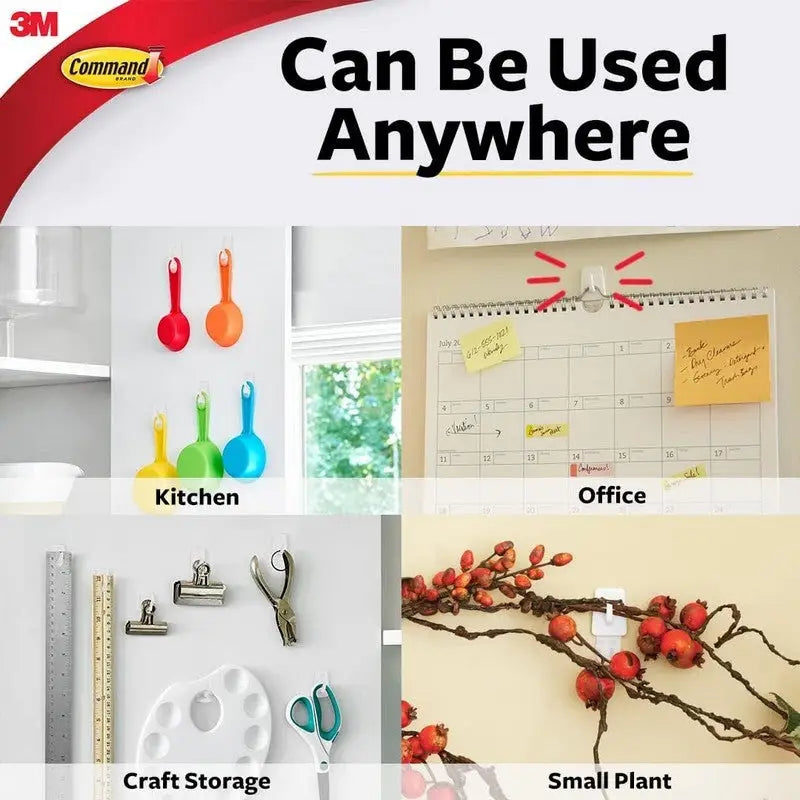 Command 3Xmicro Hooks White General Purpose (Max Weight