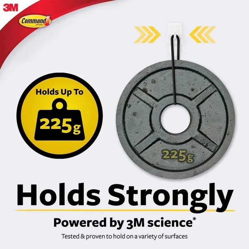 Command 3Xmicro Hooks White General Purpose (Max Weight