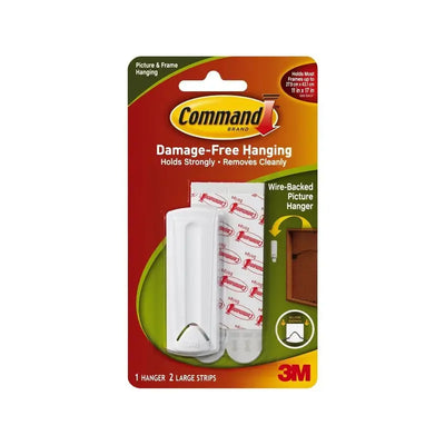 Command Wire Back Picture Hanger 2.2Kg (Max 28X43cm) - DIY