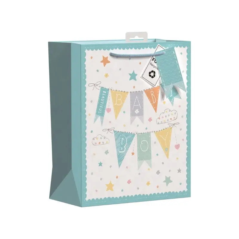 Congratulations New Baby Gift Bag - Baby Boy / Medium