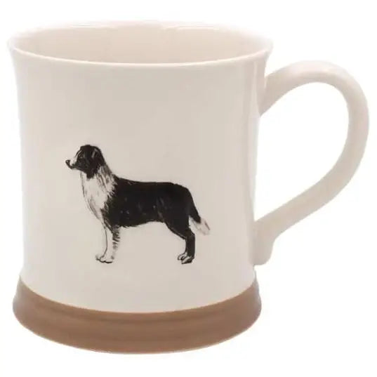 Country Life Embossed Mug Collie - Kitchenware >> Mugs