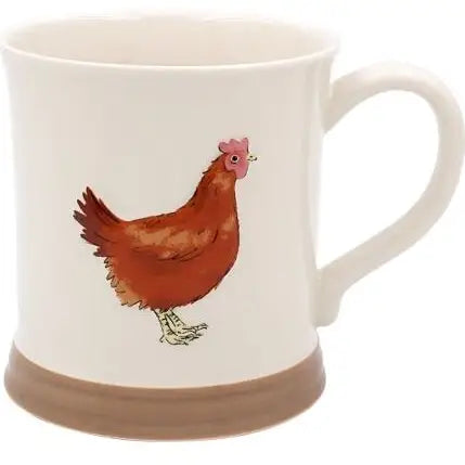 Country Life Embossed Mug Hen - Kitchenware >> Mugs