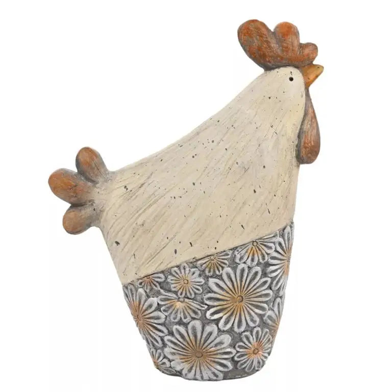 Country Living Resin Chicken Figurine - Regular - Giftware