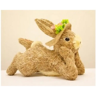 Country Relaxing Bunny - 22cm Easter Decoration