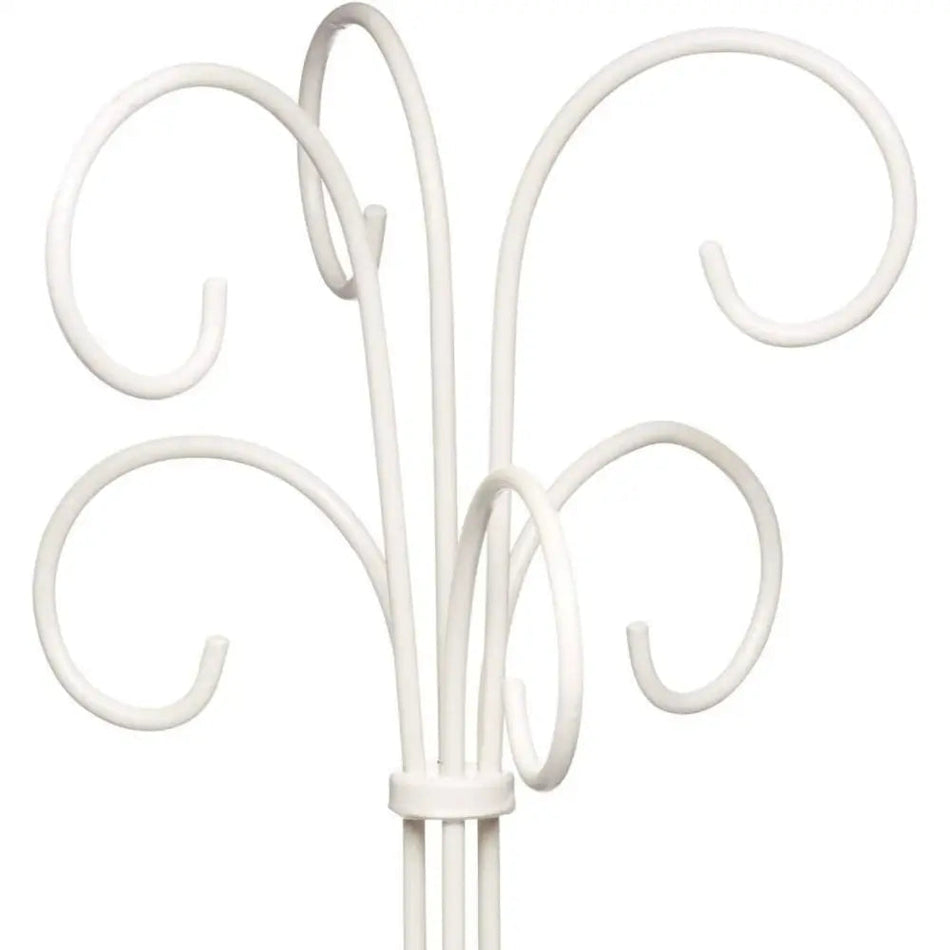 Cream Classic Wrought Iron Mug Tree Stand - Kitchenware