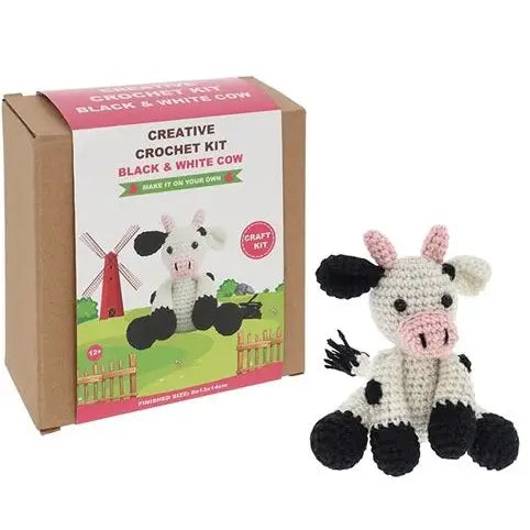 Creative Crochet Black & White Cow - Giftware >> Other Gifts
