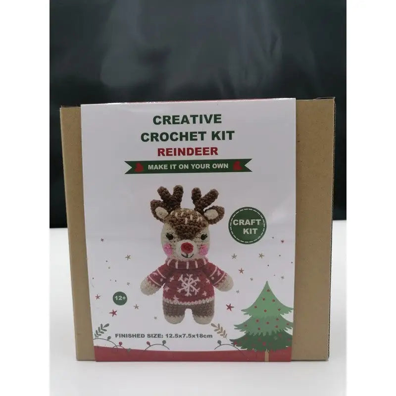 Creative Crochet Kits - 5 Designs Available - Reindeer -