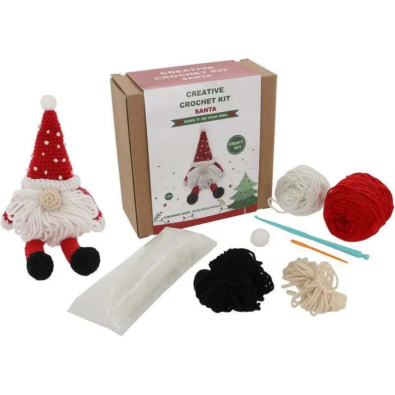 Creative Crochet Kits - 5 Designs Available - Santa -