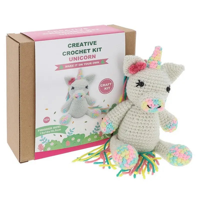 Creative Crochet Kits - 5 Designs Available - Unicorn -