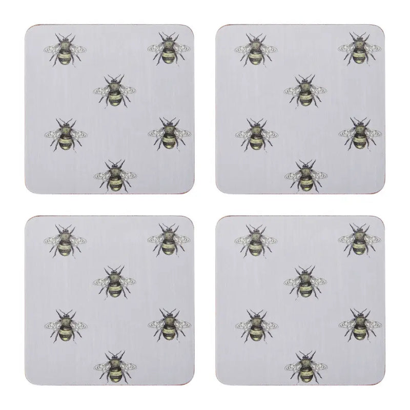Creative Tops Bee Print Coasters / Placemats - Coasters
