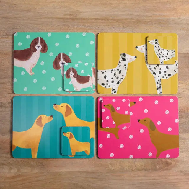 Creative Tops Dog Print Coasters / Placemats - Giftware >>