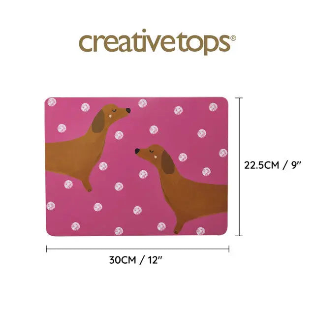 Creative Tops Dog Print Coasters / Placemats - Giftware >>