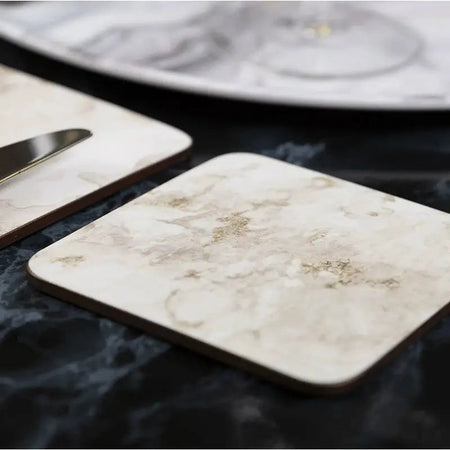 Creative Tops Grey Marble Pack Of 6 Premium Coasters -