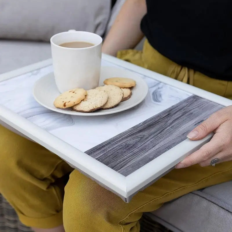 Creative Tops Marble Lap Tray 44x34cm - Lap Tray