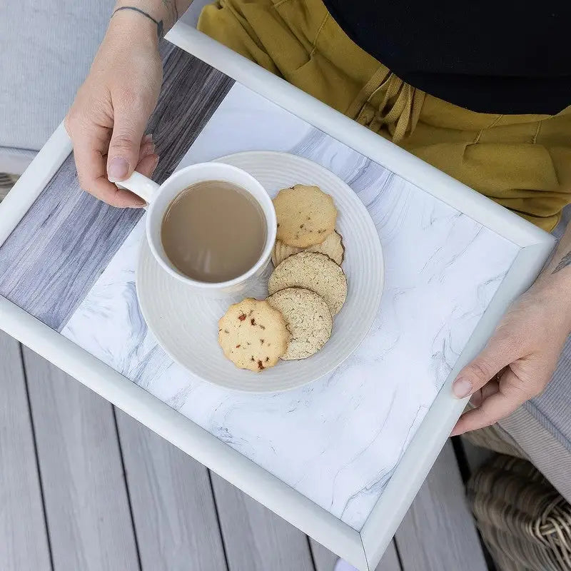 Creative Tops Marble Lap Tray 44x34cm - Lap Tray