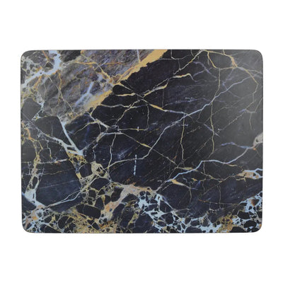 Creative Tops Navy Marble Pack Of 6 Premium Placemats -