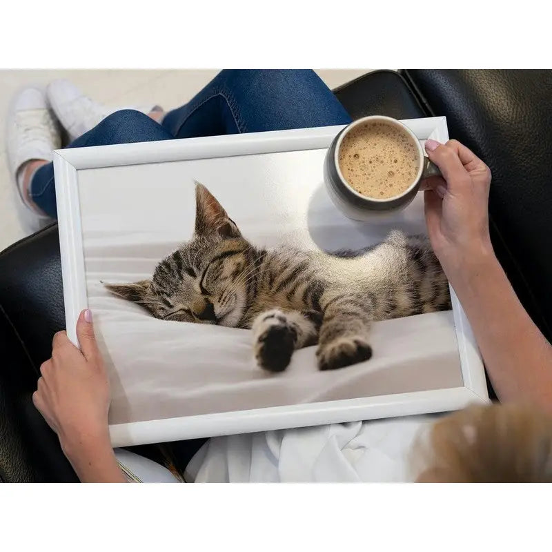 Creative Tops Sleeping Kitten Lap Tray - Lap Tray
