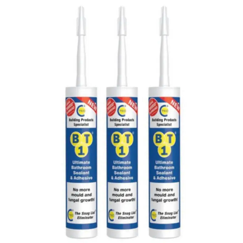 CT1 - BT1 Ultimate Bathroom Sealant & Adhesive 290ml - DIY