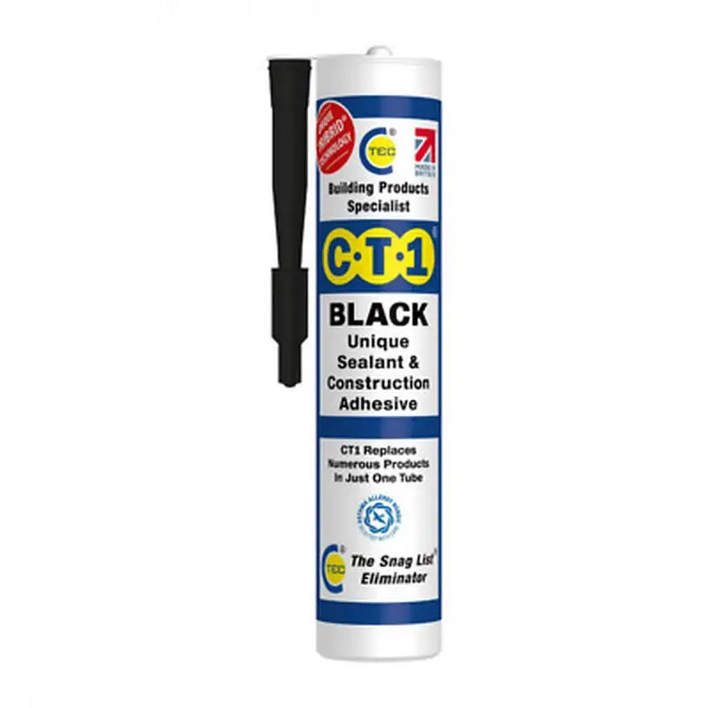 CT1 Sealant & Adhesive Cartridge 290ml - White - DIY Tools