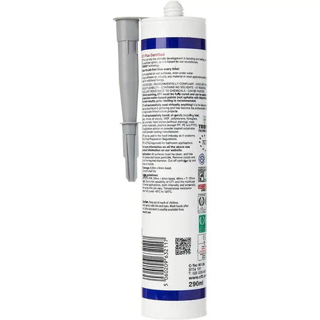 CT1 Sealant & Adhesive Cartridge 290ml - White - DIY Tools