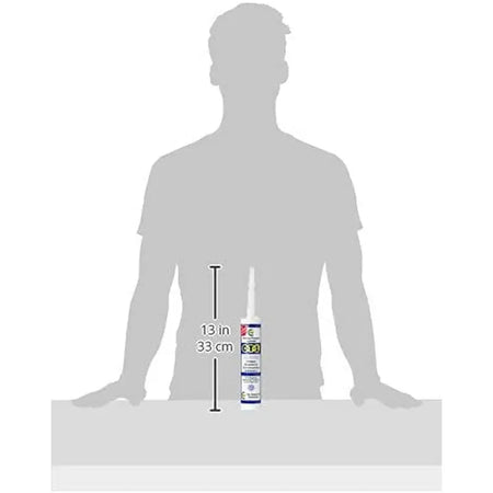 CT1 Sealant & Adhesive Cartridge 290ml - White - DIY Tools