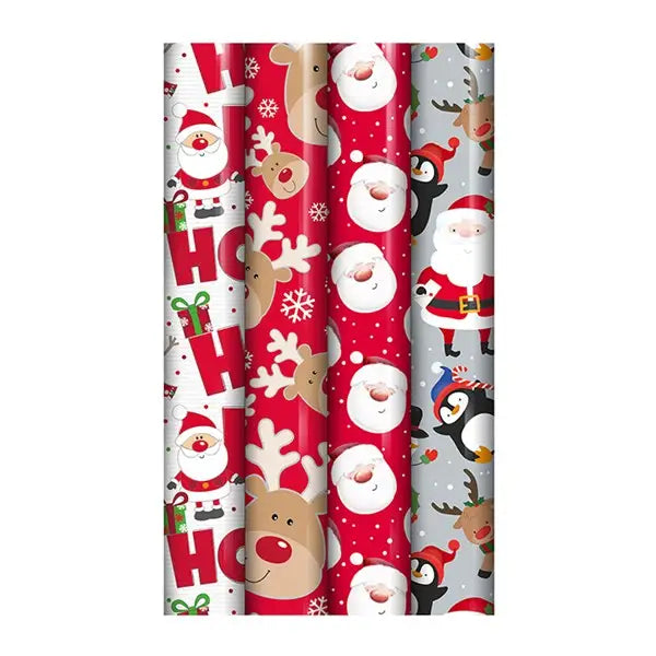 Cute Xmas Gift Wrap 4 Metre - Seasonal >> Christmas >> Gift