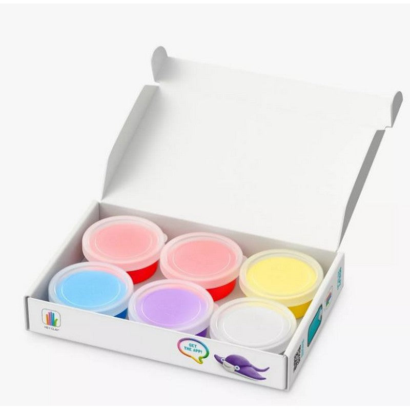 Tomy Hey Clay Plastercine 6 Can Set - Animals / Dinosaurs / Oceans