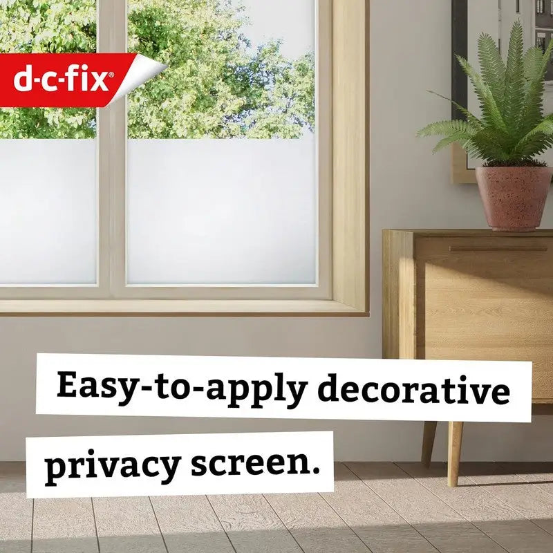 D-C Fix Static Cling Window Film - Frost - 67.5cm x 1.5m