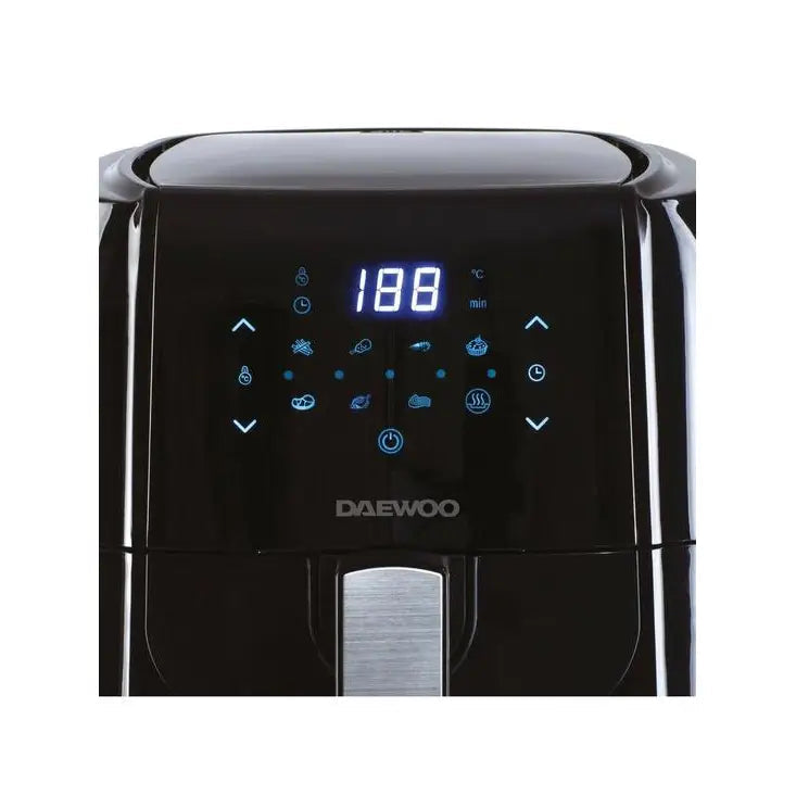 Daewoo Black Large Healthy Living 5.5L Digital Air Fryer -